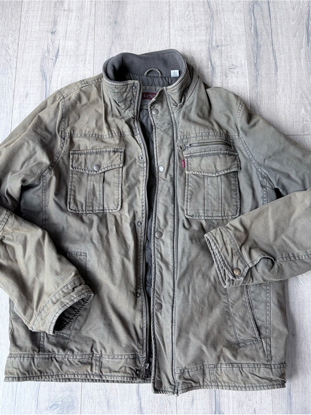 Levi's Olive Utility Field Jacket